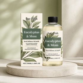 JUE FISH Eucalyptus Moss Home Fragrance Oil, 100 ml