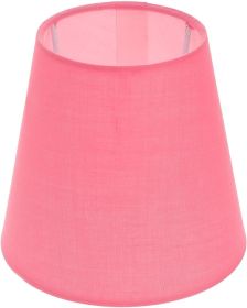 Gadpiparty Minimalist Macaron Fabric Lamp Shade  Clip-On Drum Style Light Cover for Table
