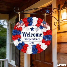1 pc 250th anniversary of American independence, bald eagle commemorative wooden plaque, home porch decoration, wooden hanging board (Color: 36, size: 30*30*0.5cm)