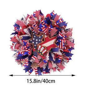 1PC Wooden tags for Independence Day, patriotic American homes, rural areas, wooden walls, door decorations, wooden crafts (Color: 94, size: 20*20*0.5cm)