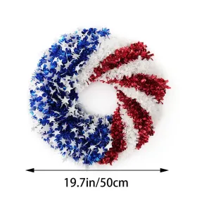 1PC Wooden tags for Independence Day, patriotic American homes, rural areas, wooden walls, door decorations, wooden crafts (Color: 95, size: 30*30*0.5cm)
