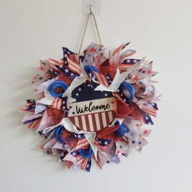 1PC Wooden tags for Independence Day, patriotic American homes, rural areas, wooden walls, door decorations, wooden crafts (Color: 58, size: 20*20*0.5cm)