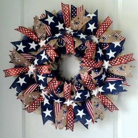 1PC Wooden tags for Independence Day, patriotic American homes, rural areas, wooden walls, door decorations, wooden crafts (Color: 59, size: 20*20*0.5cm)